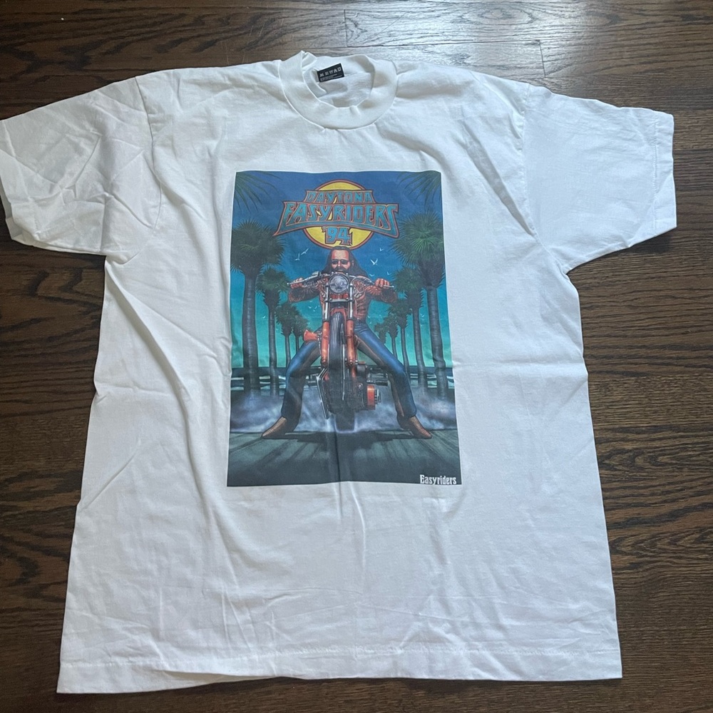 White Graphic Tee